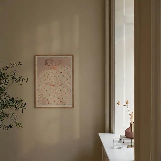 Scandinavian poster Secret Notes