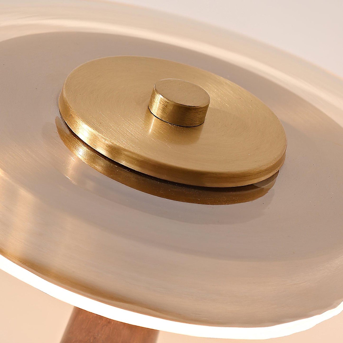 Danish bauhaus walnut lamp - Modern Walnut Desk Lamp