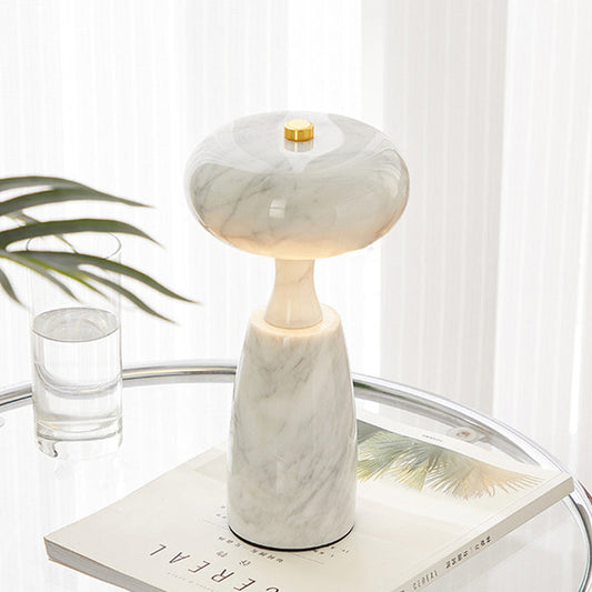 Sculptural Marble LED lamp