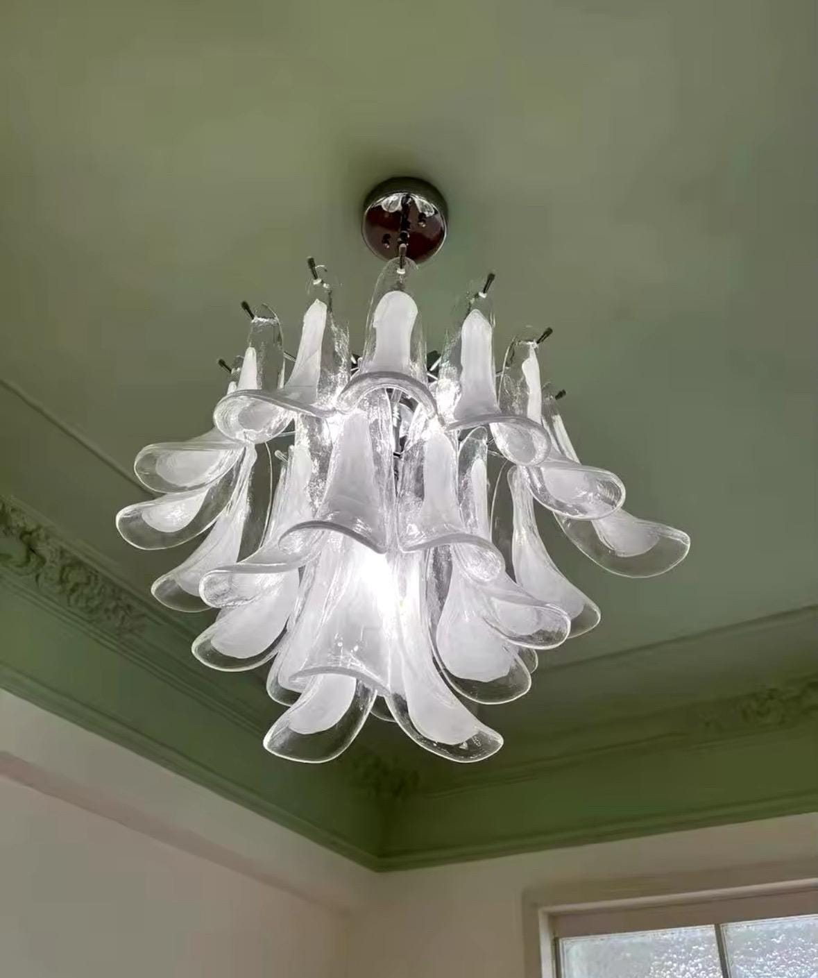 Murano italian style lamp