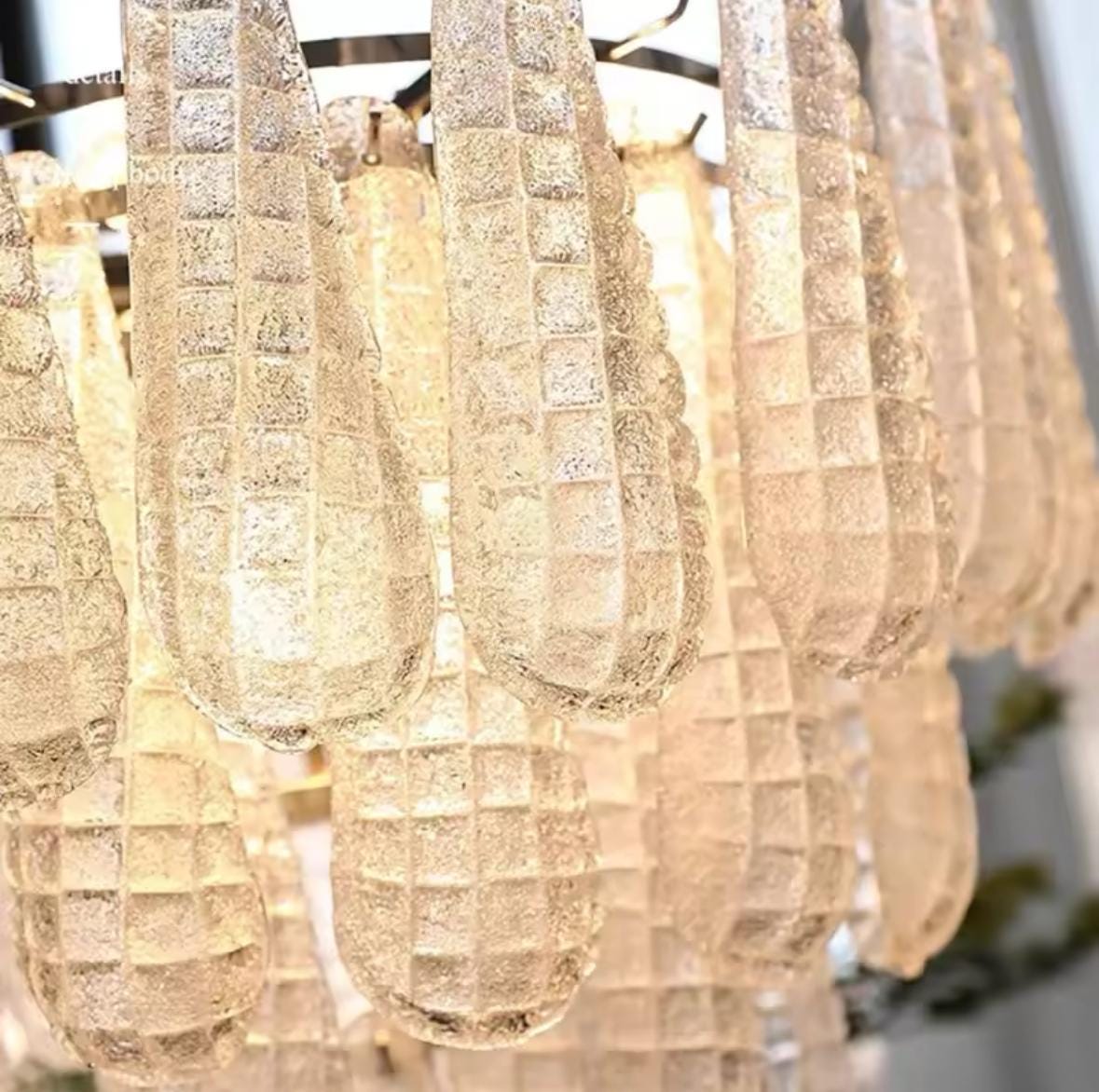 Murano italian style lamp