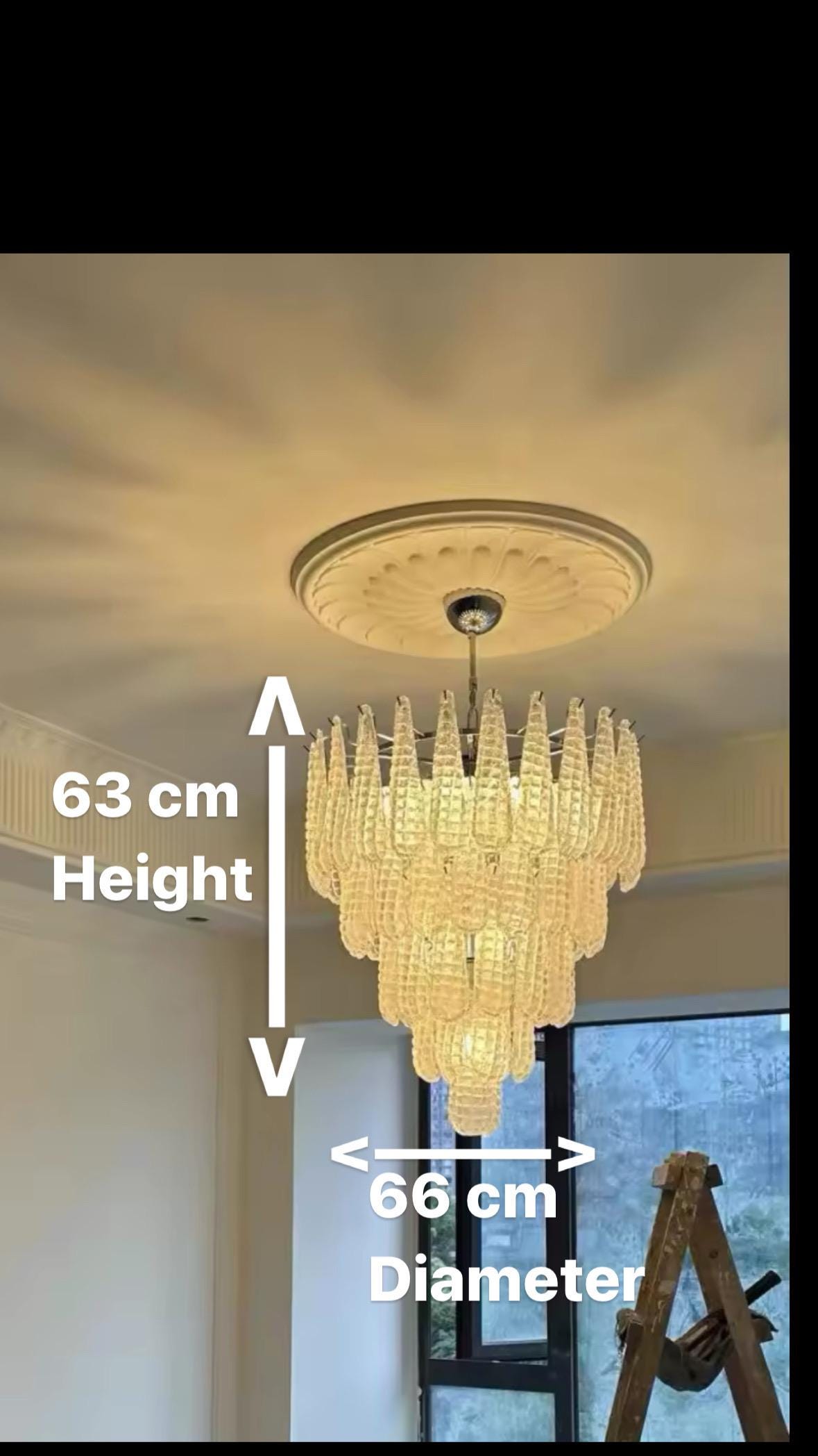 Murano italian style lamp